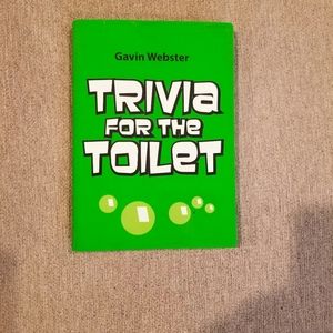 Trivia for the Toilet book. Stocking stuffer. Gag Gift. Secret Santa.